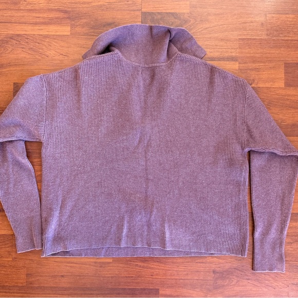 A New Day Mauve Ribbed Sweater - Picture 6 of 7